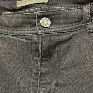 L.L. Bean Charcoal Skinny Jeans w/Reflective Accents